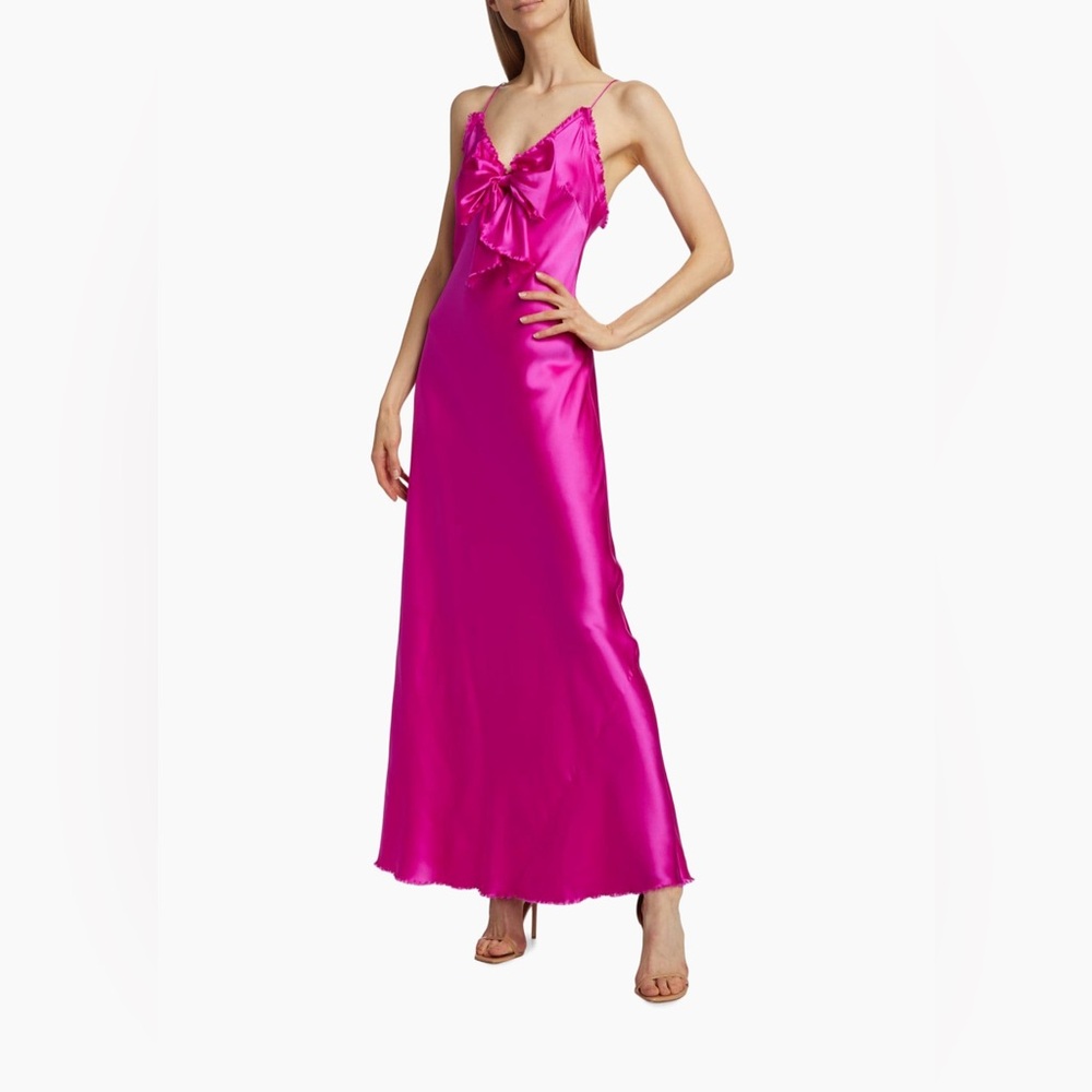 LoveShackFancy luciole silk dress